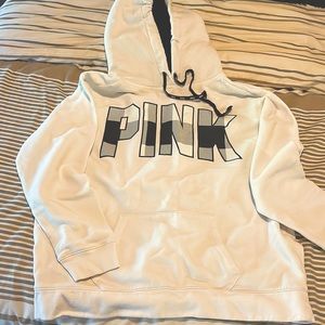 Pink hoodie sweatshirt